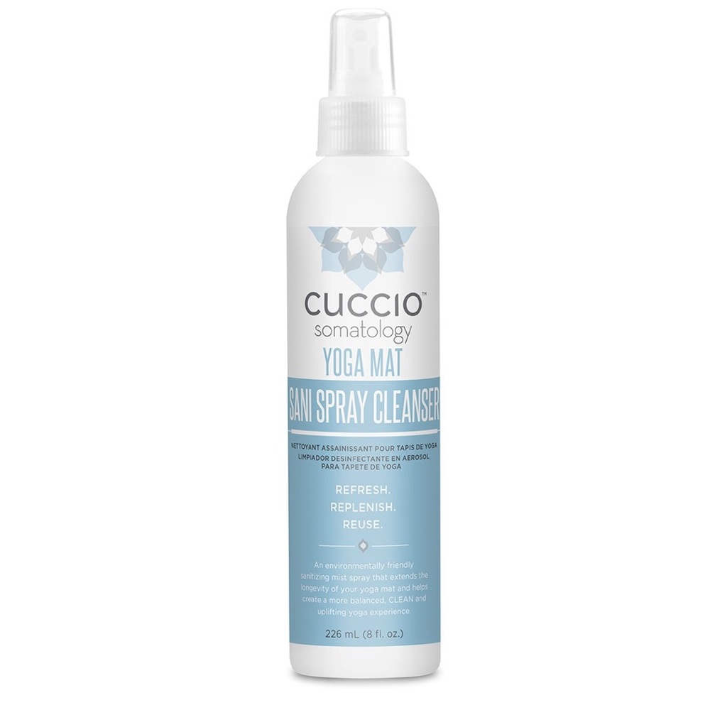 Yoga Mat Sani Spray Cleaner Cuccio Somatology